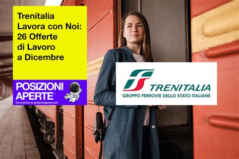 trenitalia lavora con noi 2024.